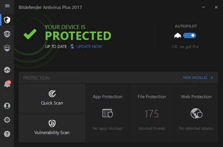Bitdefender Antivirus 2017