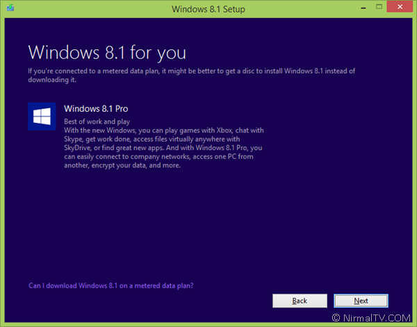 Descargas Windows 8.1