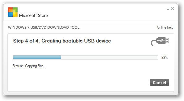 Windows 7 USB / DVD Download Tool 