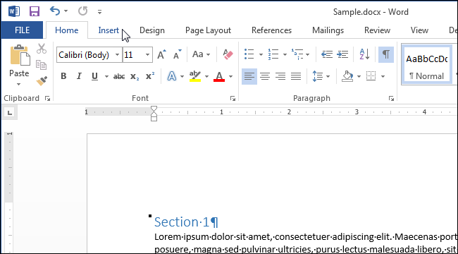Cómo añadir un encabezado o pie de página a un documento Word