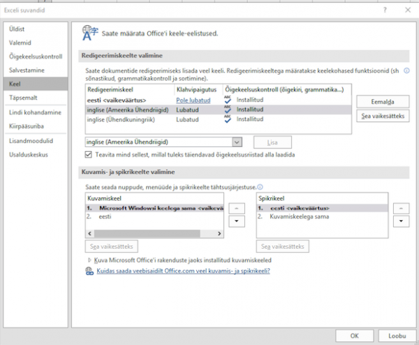 Cómo cambiar el idioma en Microsoft Office 2016